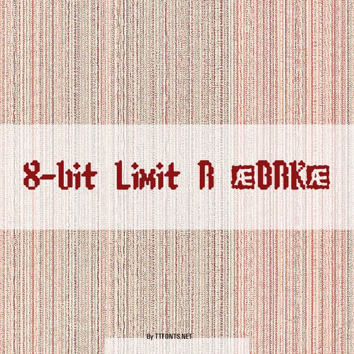 8-bit Limit R (BRK) example